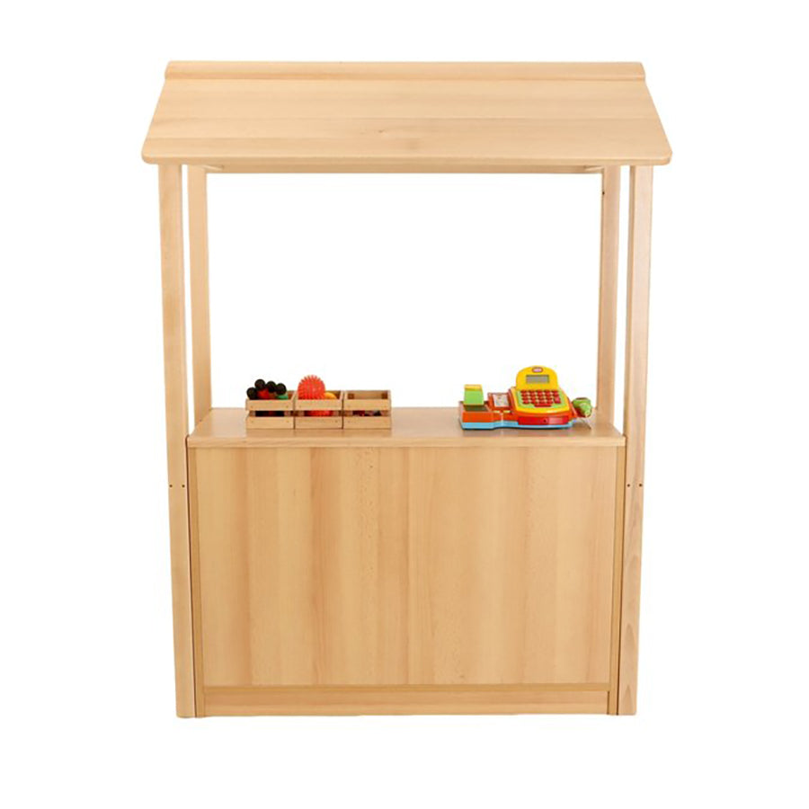 Room Scene Angled Tidy Store With Trays & Shop Canopy