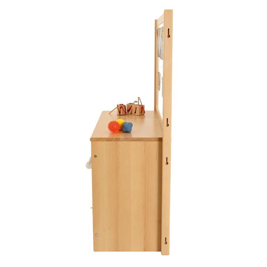 Rs Angled Tidy With Trays & Drywipe/Mirror Divider