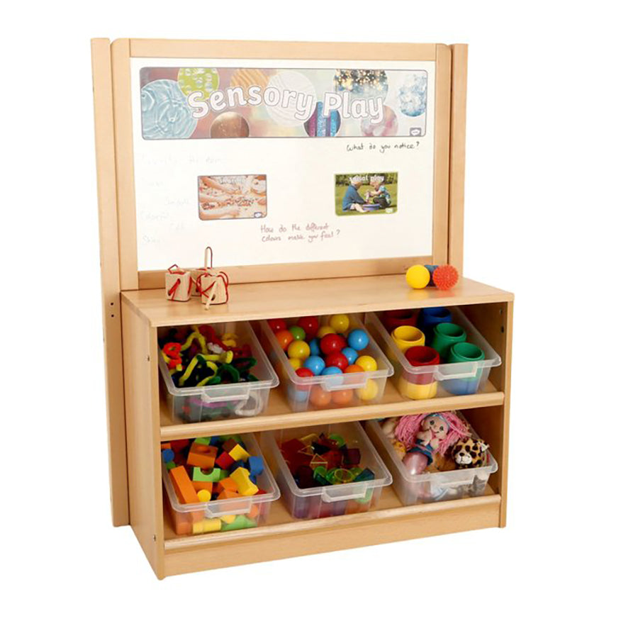 Rs Angled Tidy With Trays & Drywipe/Mirror Divider