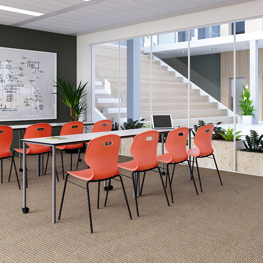 Arc 4 Leg Chair with Brace