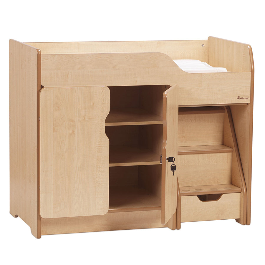 Stepped Baby Changing Unit