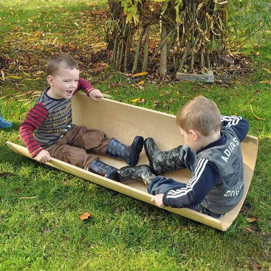 Indoor Large Wooden Tube Rocker