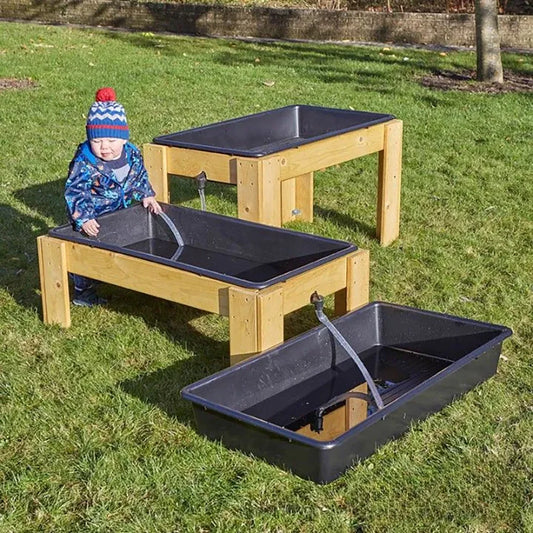 Cascading Water Stands and Trays Set