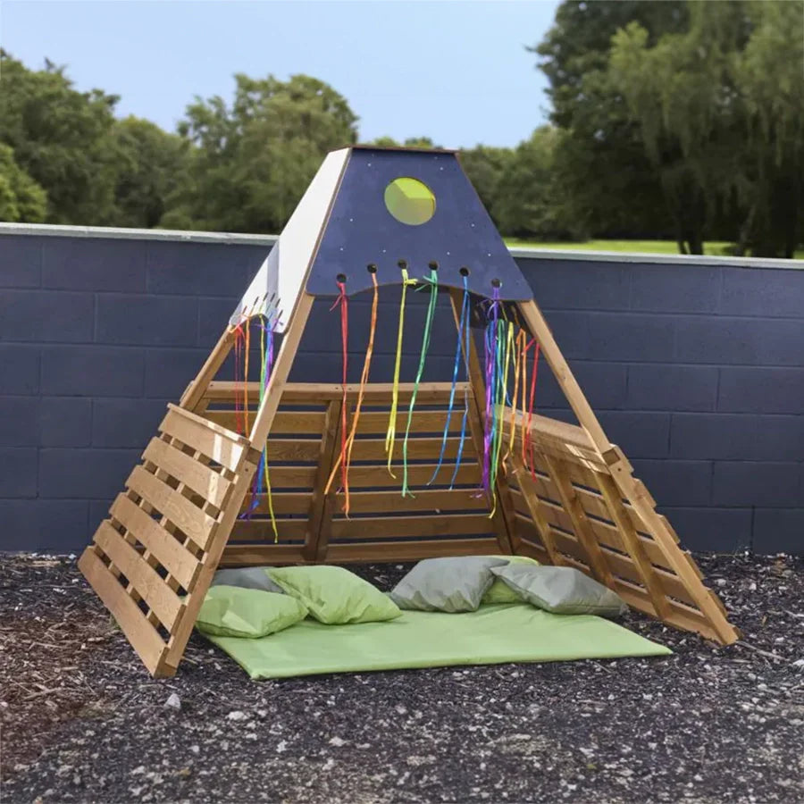 Cushions And Mat Outdoor Set - Set of 7