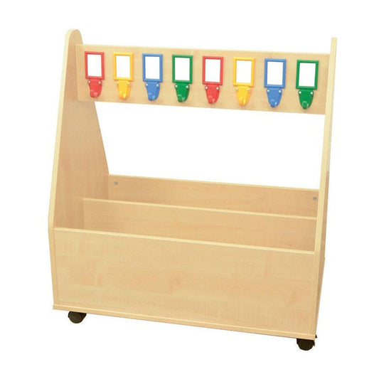 Kubbyclass Mobile Cloakroom Trolley with 16x Picture Hooks