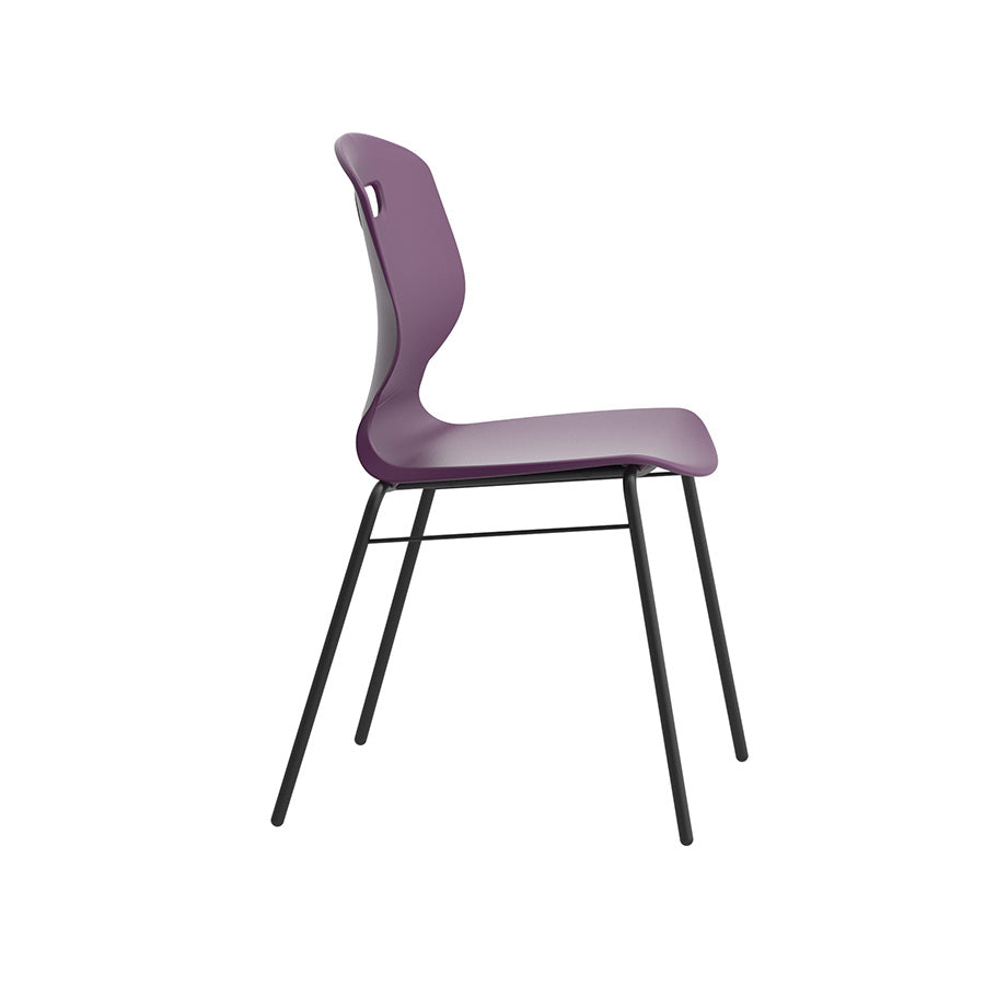 Arc 4 Leg Chair with Brace