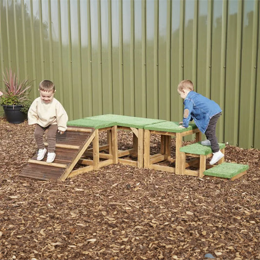 Grass Platform Trio - 3 Piece Set