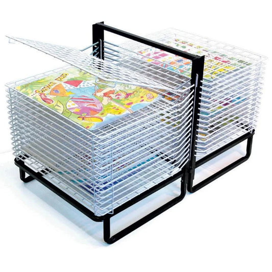 Drying Rack - Free Standing Spring Loaded (30 Shelf)