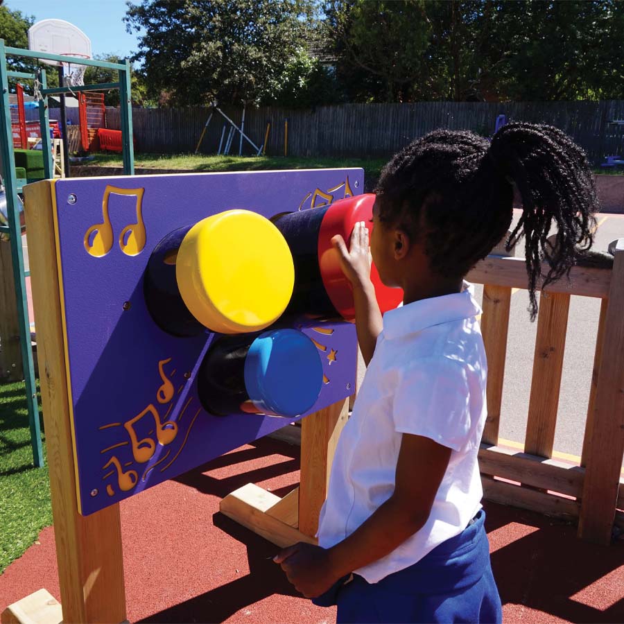 Freestanding Bongo Musical Panel