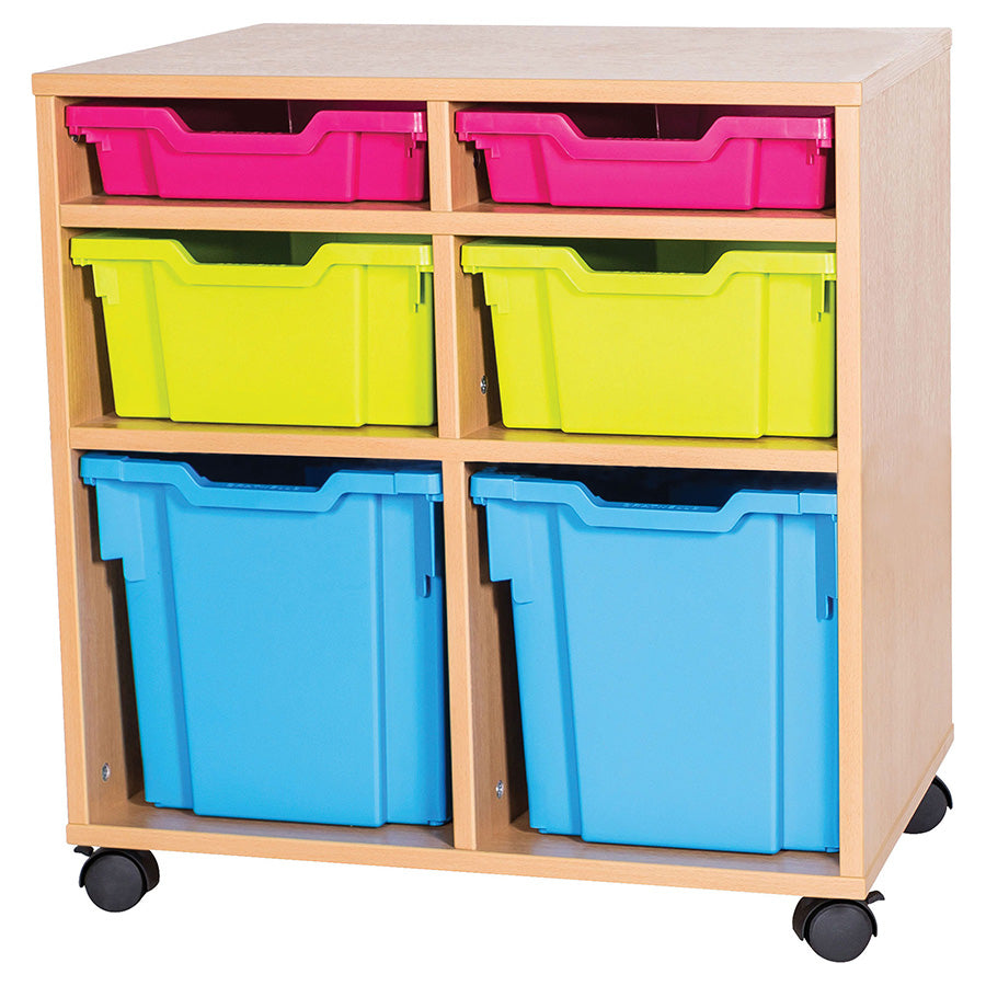 Smart Storage 6 Combination Tray Double Unit