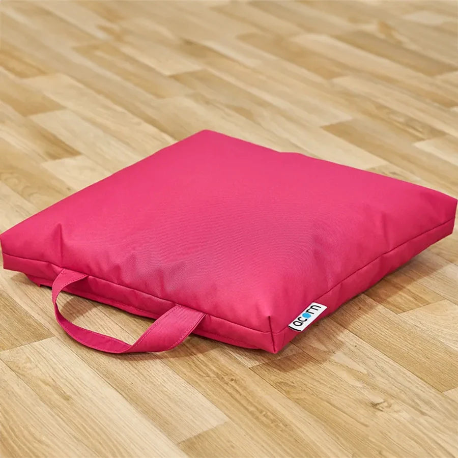 Acorn Floor Bean Cushion with Carry Handle – Set of 8