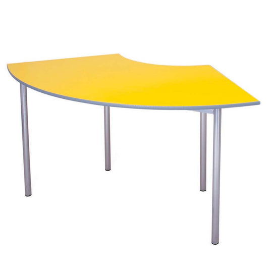 Advanced Furniture Cogent Classroom Table Curve Textured PU Edge CURVE1 TEXT TS30554 1