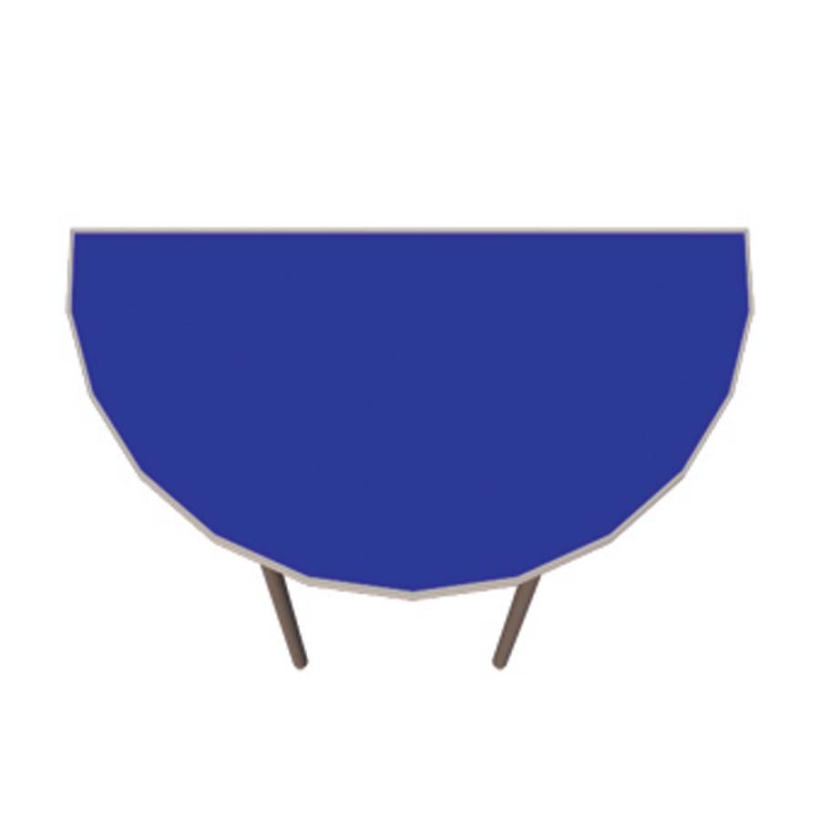 Advanced Furniture Cogent Classroom Table Semi Circular Textured PU Edge CHUNKY8 TS30549 TS30550 TS30551 2
