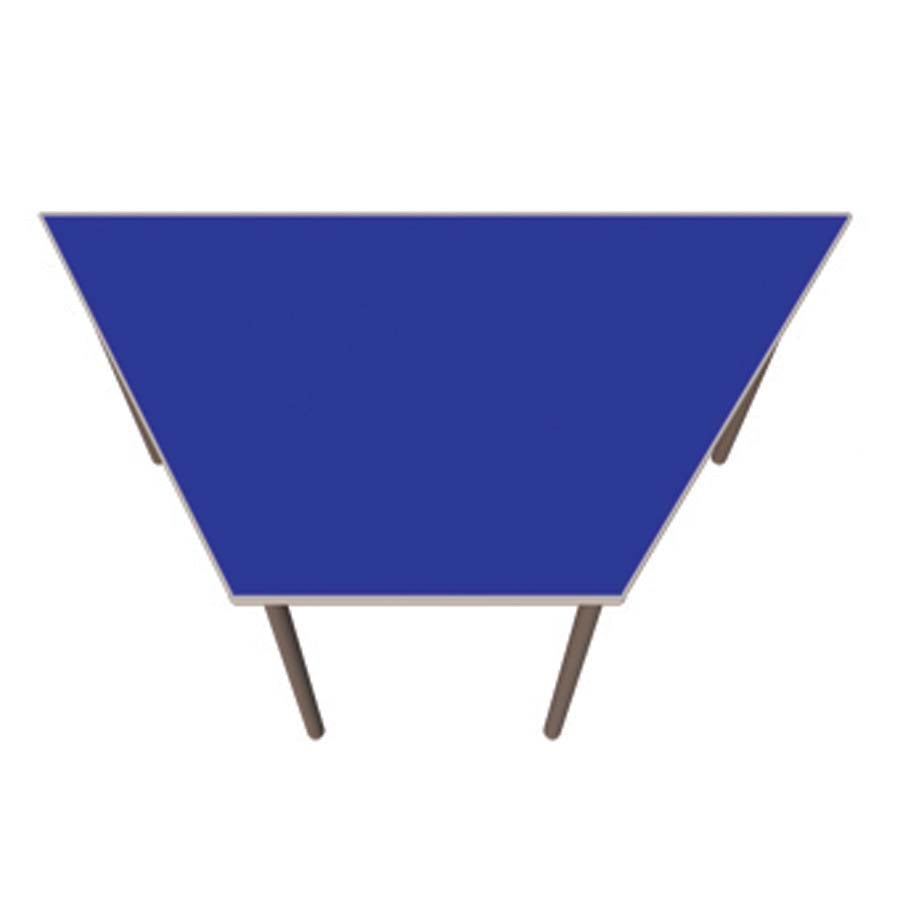 Advanced Furniture Cogent Classroom Table Trapezoidal MDF Edge CHUNKY2 TS30525 TS30526