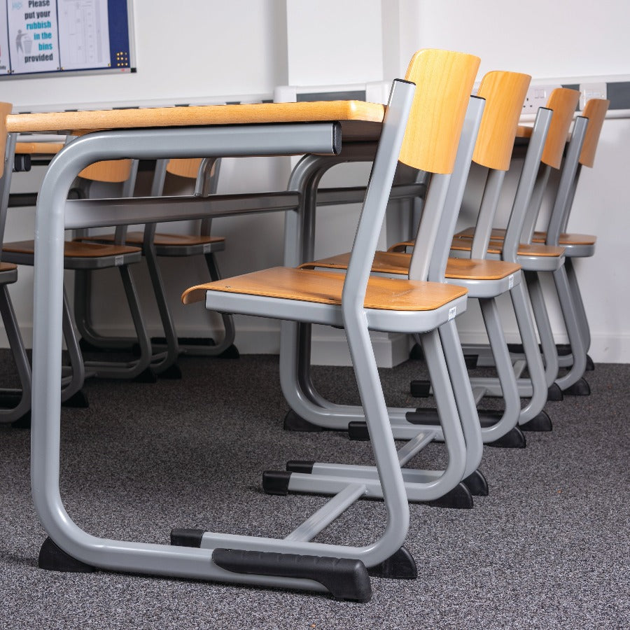 Alpha® Cantilever Desks and Chairs 