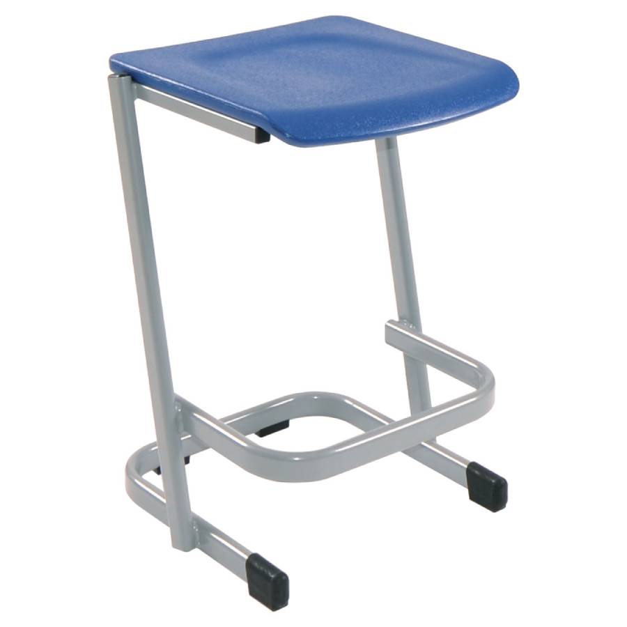 Alpha® Stactek Poly Stool Blue SS62464