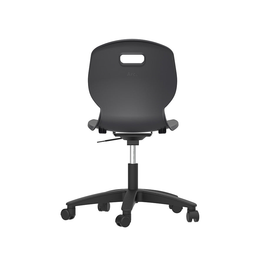 Arc Swivel Chair Anthracite back view