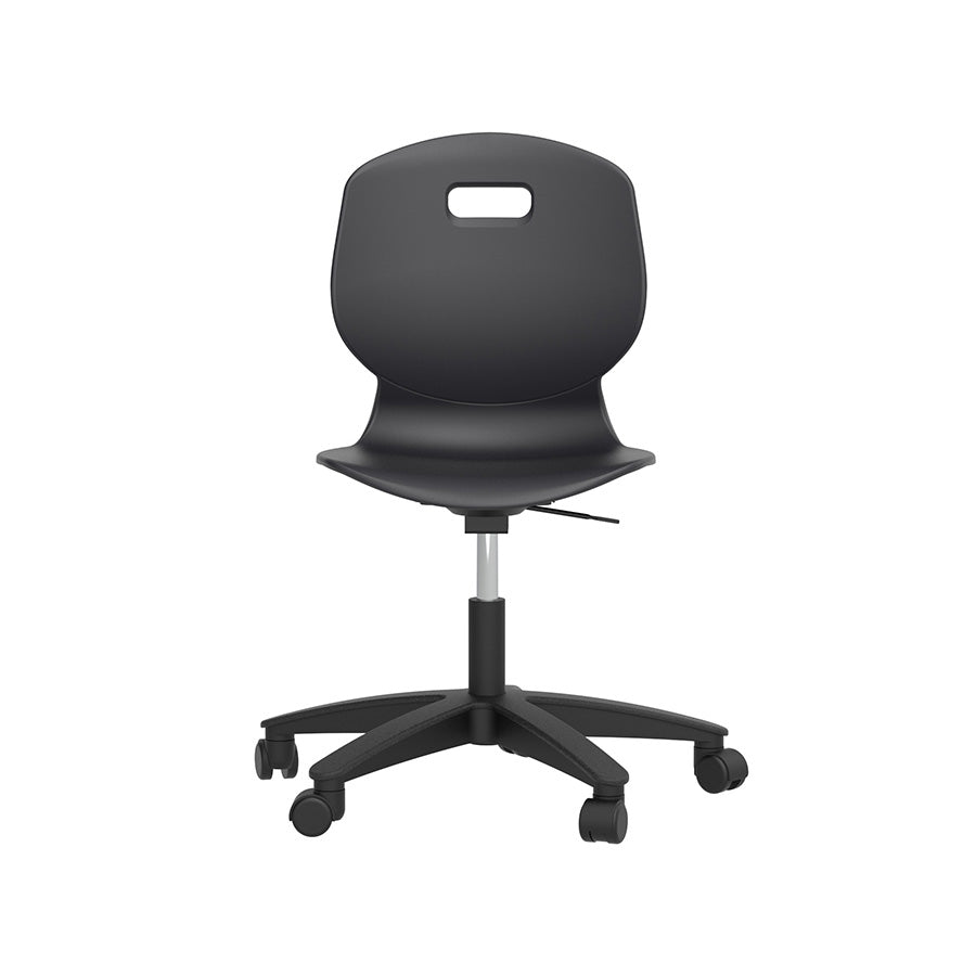 Arc Swivel Chair Anthracite front view
