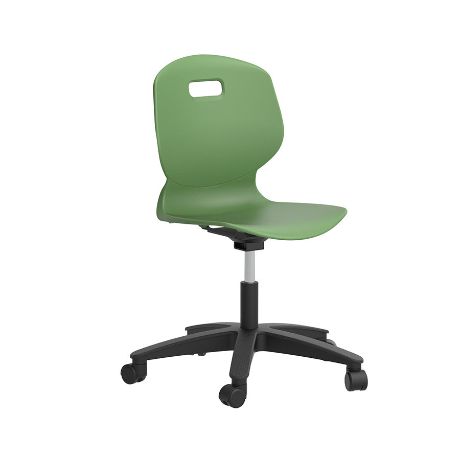 Arc Swivel Chair Forest front side view