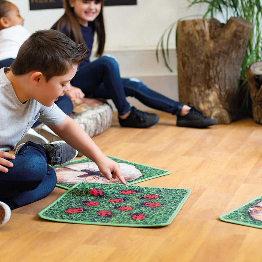 Natural World™ Counting Mini Carpets Indoor / Outdoor (pack of 35)