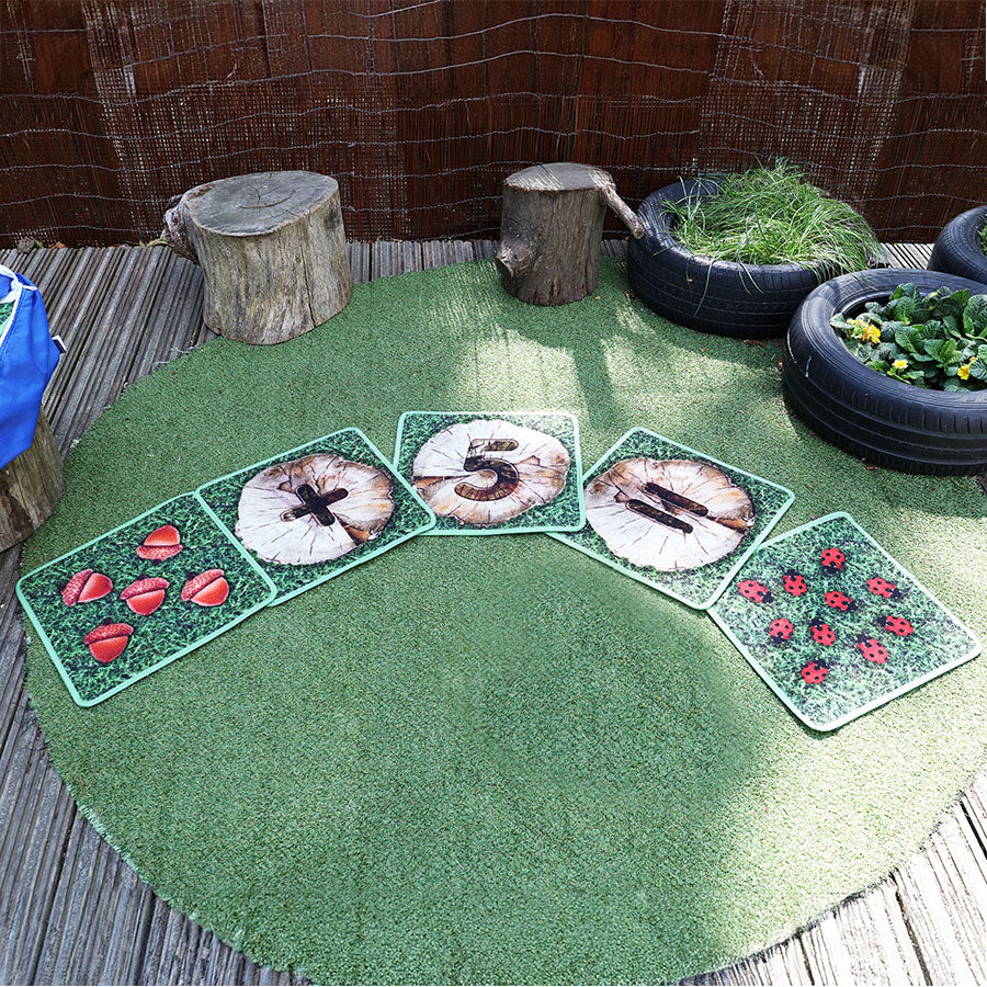 Natural World™ Counting Mini Carpets Indoor / Outdoor (pack of 35)