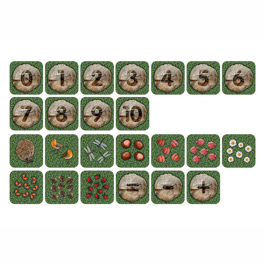 Natural World™ Counting Mini Carpets Indoor / Outdoor (pack of 35)
