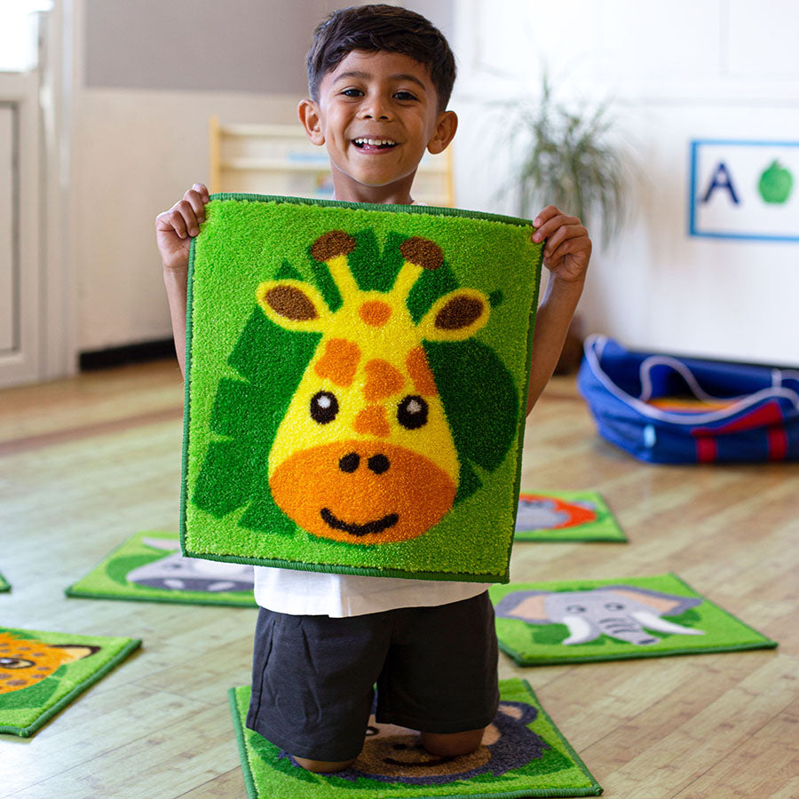 Zoo Conservation Mini Carpets (pack of 30)