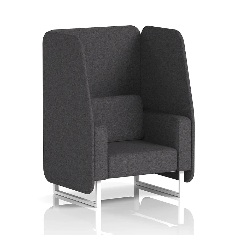 Brixworth Open Booth in Single Tone - 1 Seater