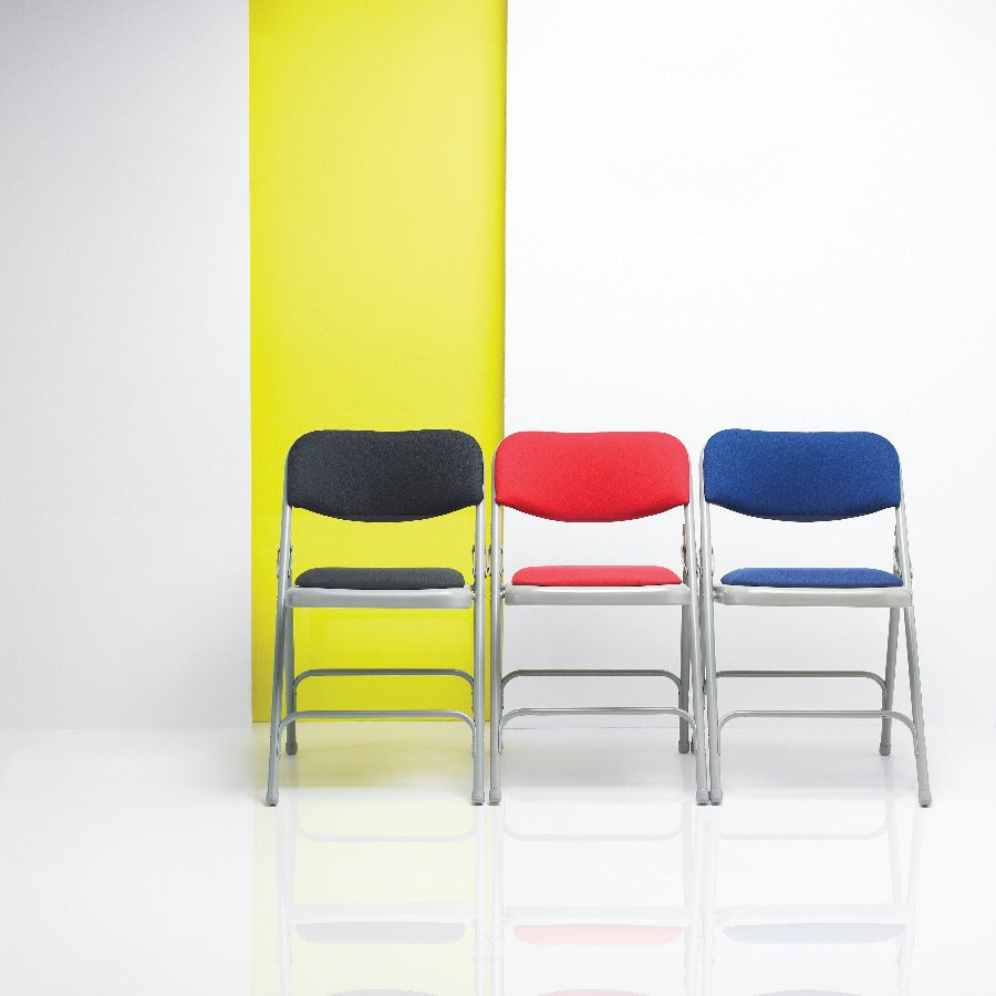 2700 Classic Steel Fully Upholstered Folding Chair