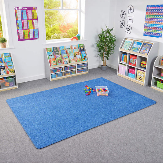 Solid Colour Rectangular Rug