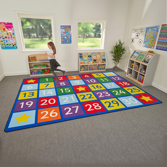 Large Numbers Learning Rug
