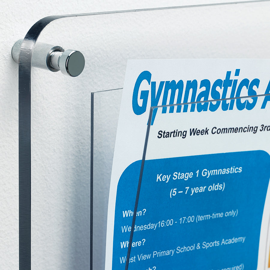 Crystal Wall School Achievements Board (3 sizes)