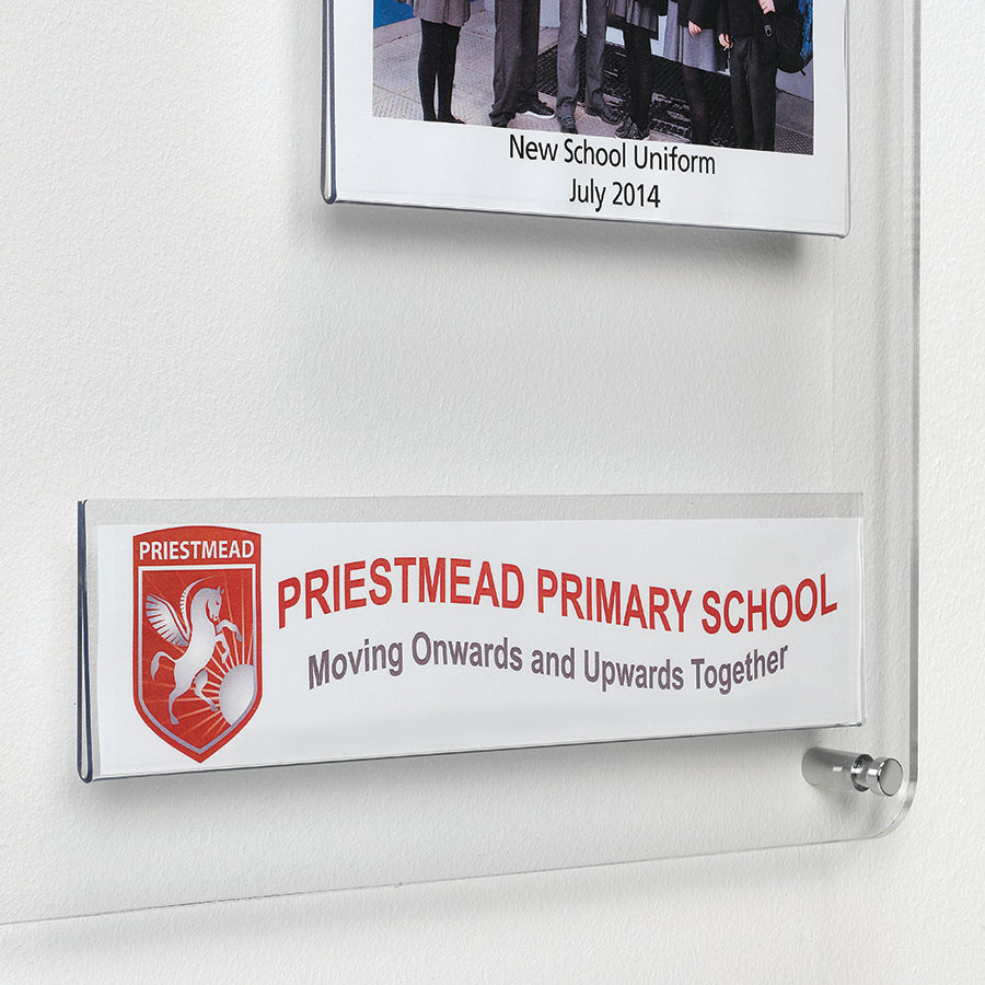 Crystal Wall School Achievements Board (3 sizes)