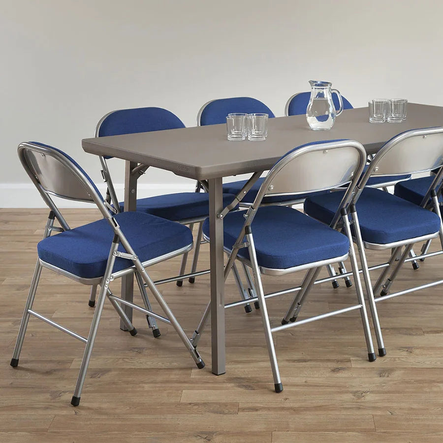 Comfort x30 Deluxe Folding Chairs & Low Trolley