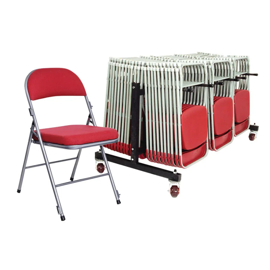 Comfort x30 Deluxe Folding Chairs & Low Trolley