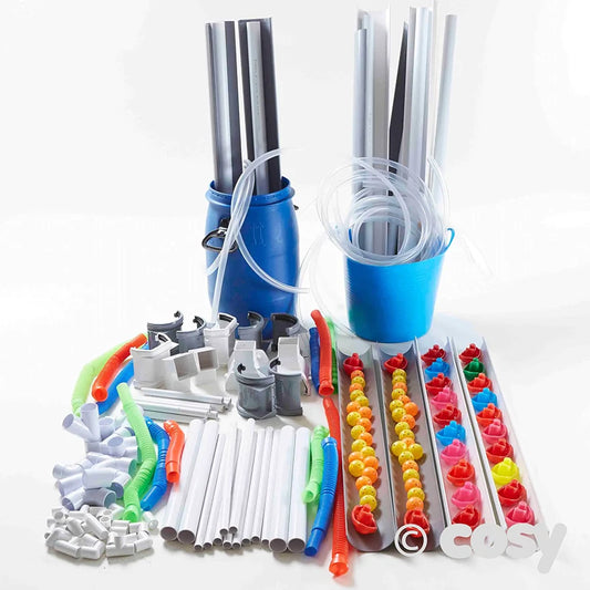 Cosy Complete Pipes And Guttering Mega Set - 150+ Piece Set 27863-1