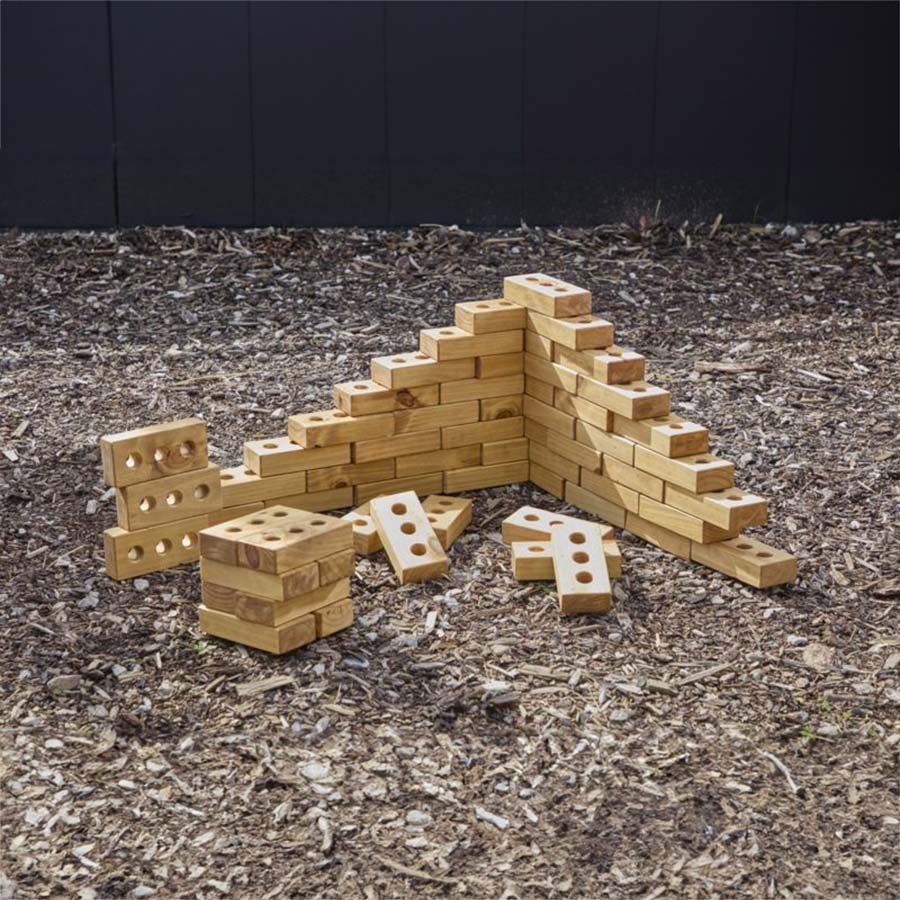 Cosy Lewiss Lightweight Softwood Bricks - Pack of 60 26455-1 or Pack of 90 26456-1 3