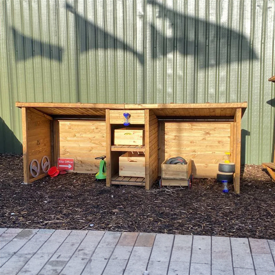 Cosy Open Bike Shelter & Storage 51171-1