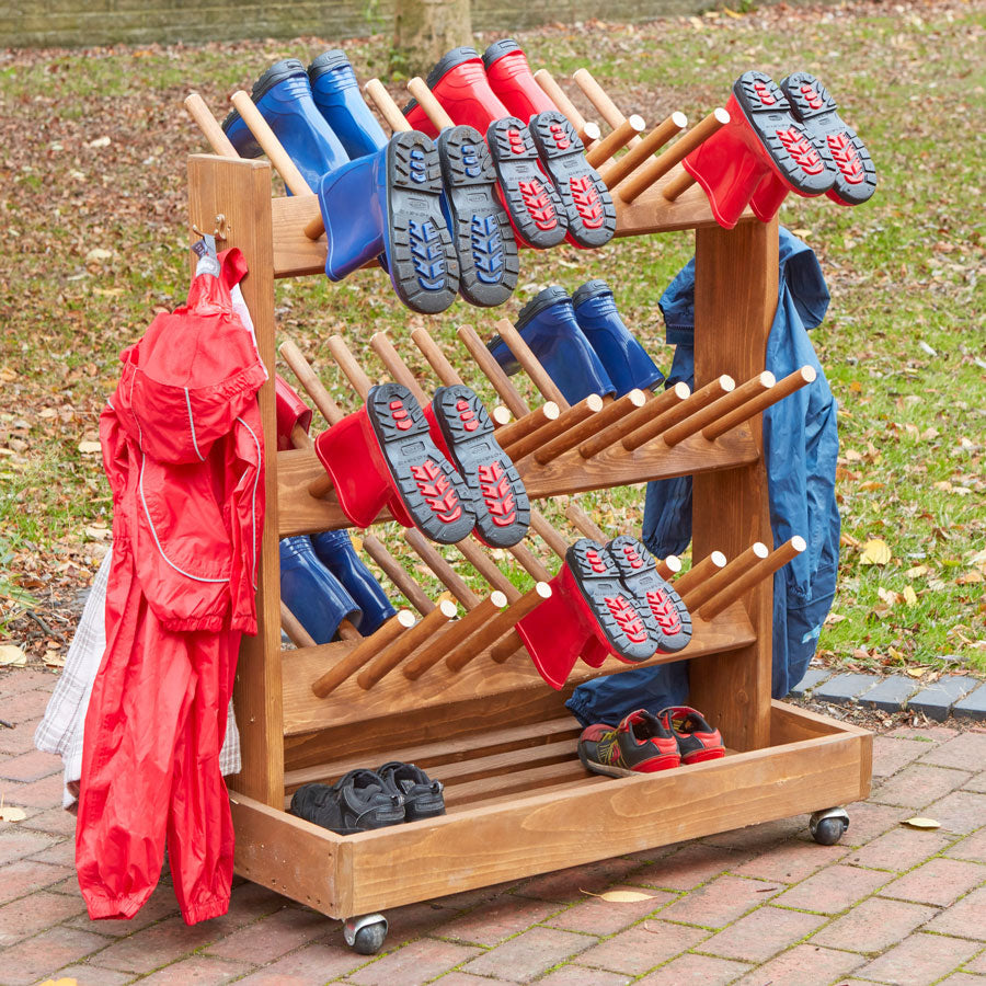 Cosy Outdoor Mobile Welly Storage 35727-1 1
