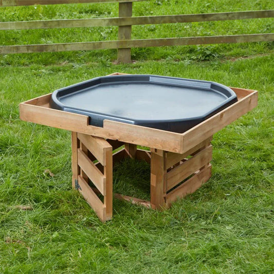 Cosy Self Select Storage Wooden Tuff Spot Tray Stand - (H)54cm 33335-1