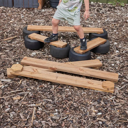 Cosy Tiny Tyre Walking Planks - Set of 6 34504-1 1