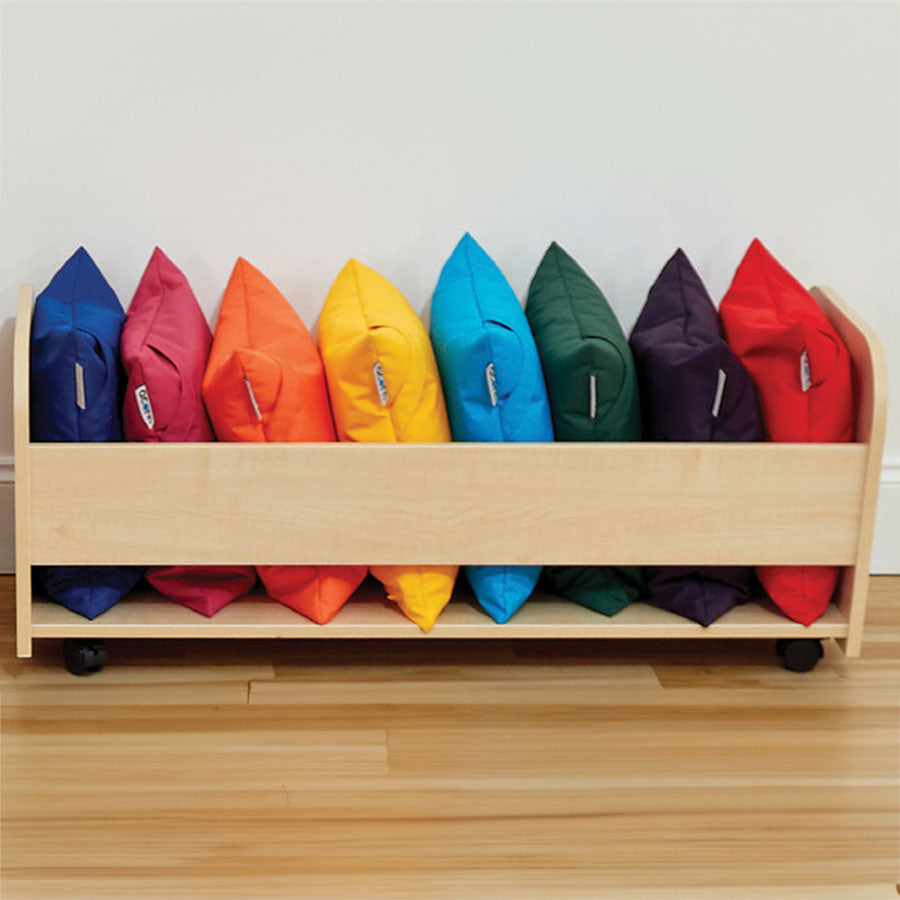 Acorn Floor Bean Cushion with Carry Handle – Set of 8