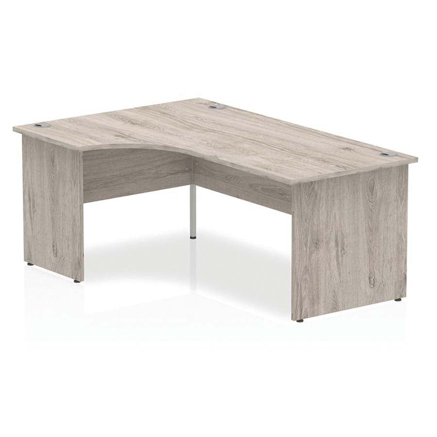 Impulse Panel End Crescent Desk W1600