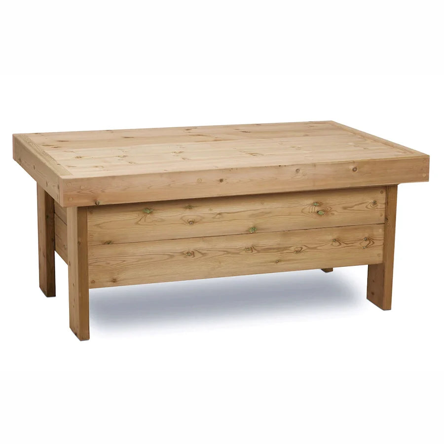 Raised Sandpit with Chalkboard or Wooden Lid