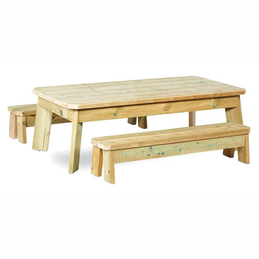 Rectangular Table & Bench Set (2 sizes)