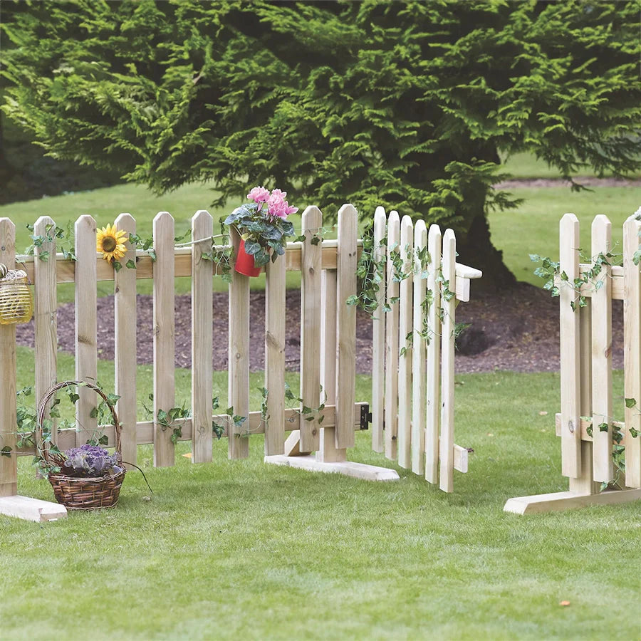 Movable Fence Panel Divider and Gate