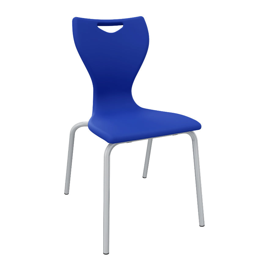EN Classic 4 Leg Poly Chair Blue CS300001