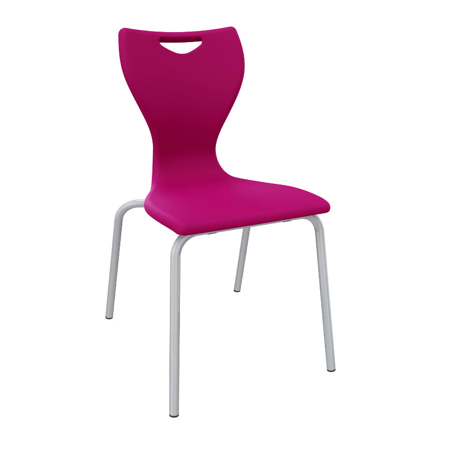 EN Classic 4 Leg Poly Chair Fuchsia CS300001