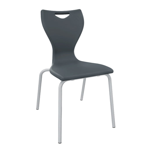 EN Classic 4 Leg Poly Chair Night Grey CS300001