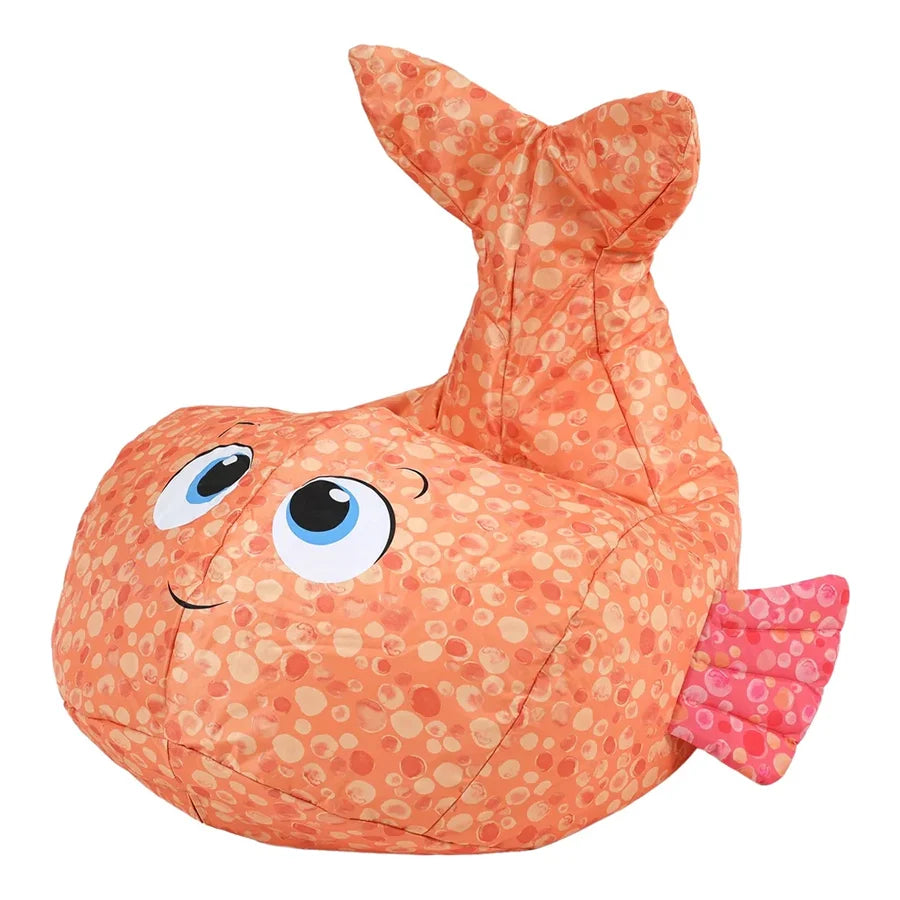 Eden Learning Finnley Fish Recliner Bean Bag ED1ZOOFISHOD 87862 1